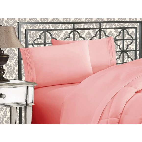 1500 Thread Count Three Line Embroidered Softest Premium Hotel Quality … - Picture 2 of 8